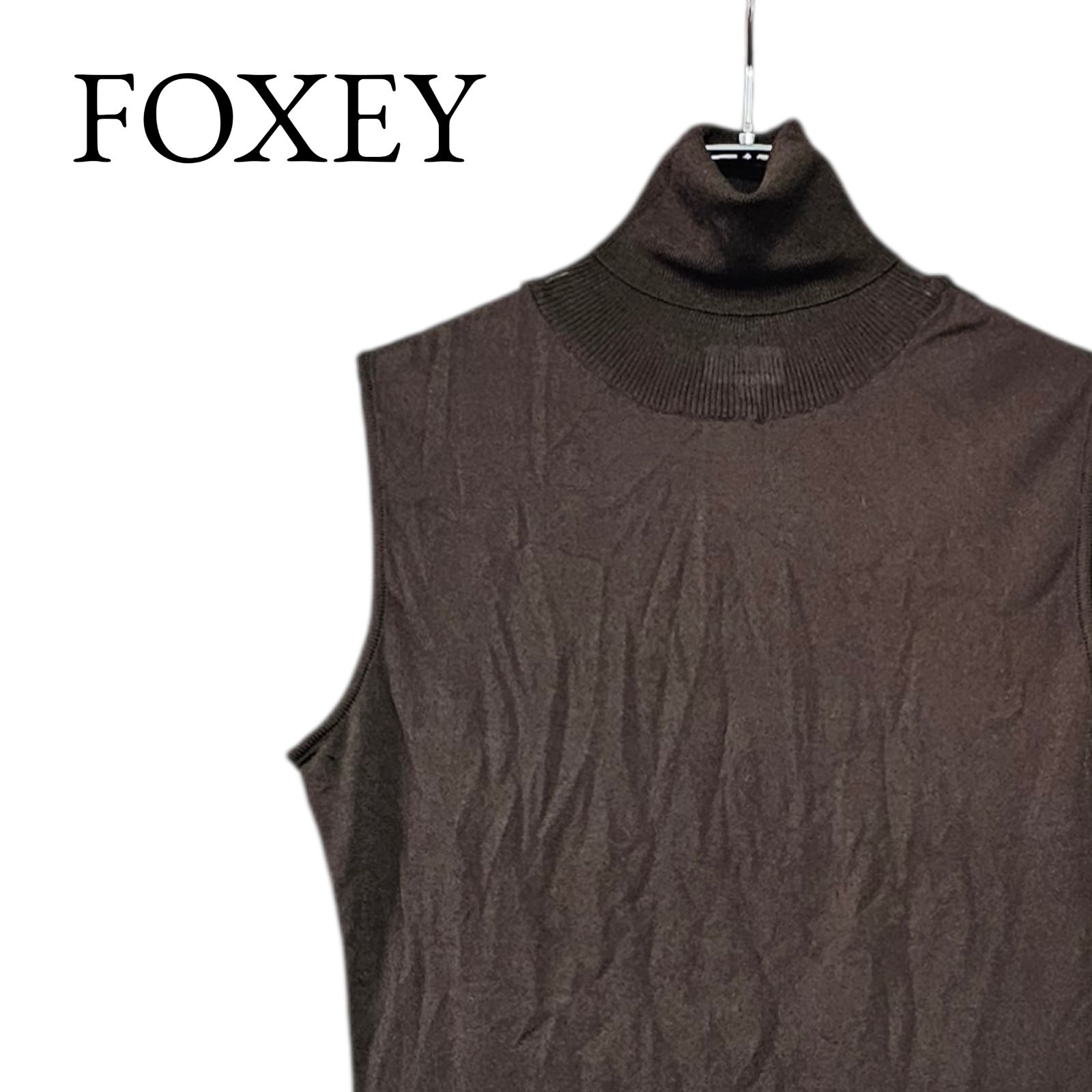 FOXEY フォクシー ブラウン レディース トップス ニット セーター
