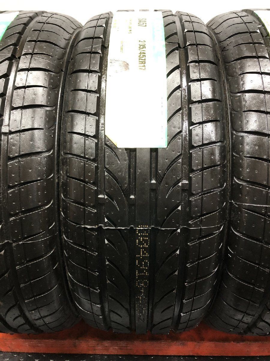 【新品】GOODRIDE SA-57 205/45ZR17 88W 17インチ 夏タイヤ 4本 20年製 MINI CR-Z ノート ロードスター プジョー207等　(STR038) 新品】GOODRIDE SA-57 205/45ZR17 88W 17インチ 夏タイヤ 4本 20年製