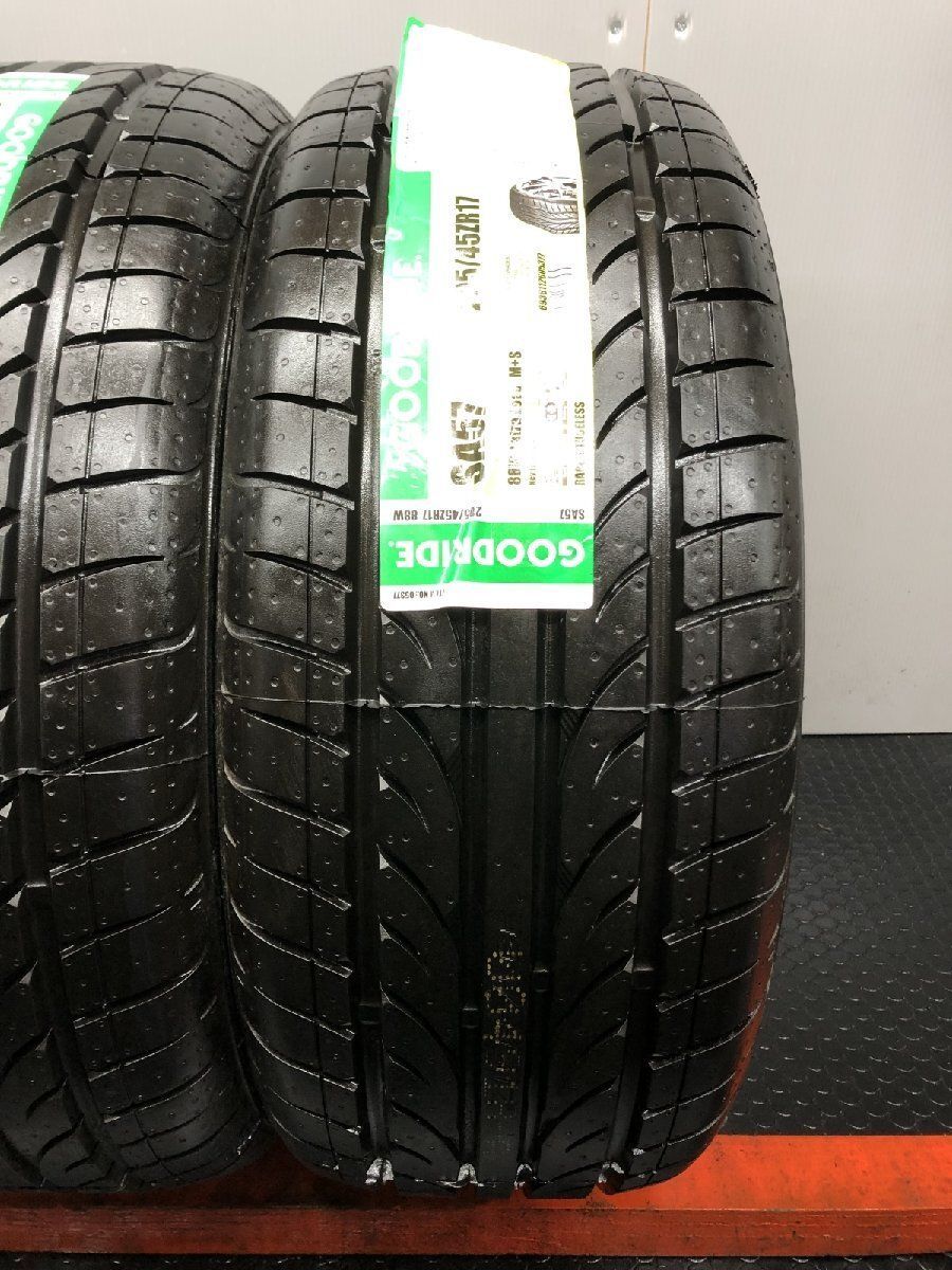 【新品】GOODRIDE SA-57 205/45ZR17 88W 17インチ 夏タイヤ 4本 20年製 MINI CR-Z ノート ロードスター プジョー207等　(STR038) 新品】GOODRIDE SA-57 205/45ZR17 88W 17インチ 夏タイヤ 4本 20年製