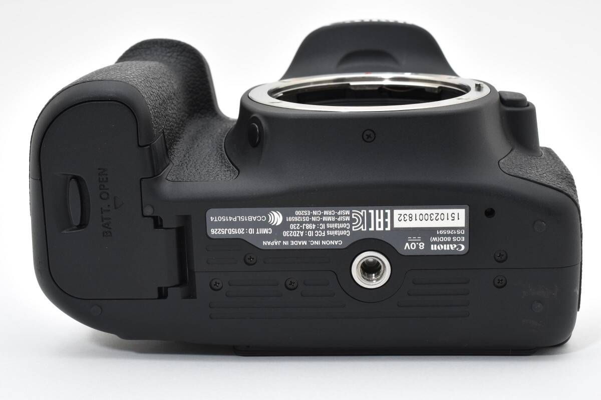 ☆極上美品☆《ショット数779回 》キヤノン Canon EOS 80D ボディ
