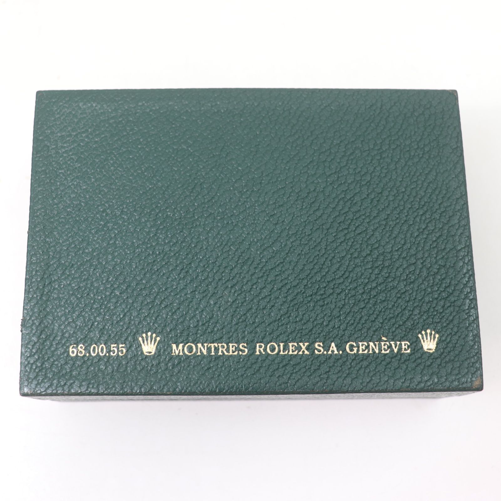 ロレックス 68.00.01. ROLEX 箱と　レザーケース 緑 IT2PGD1RI0SW ROLEX ロレックス 箱 68.00.55 ケース 外箱 内箱 冊子