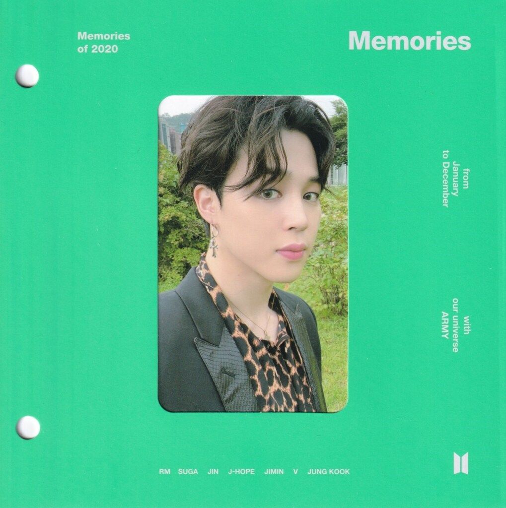 BTS Blu-ray盤 JIMIN MEMORIES OF 2020 台紙付 - メルカリ
