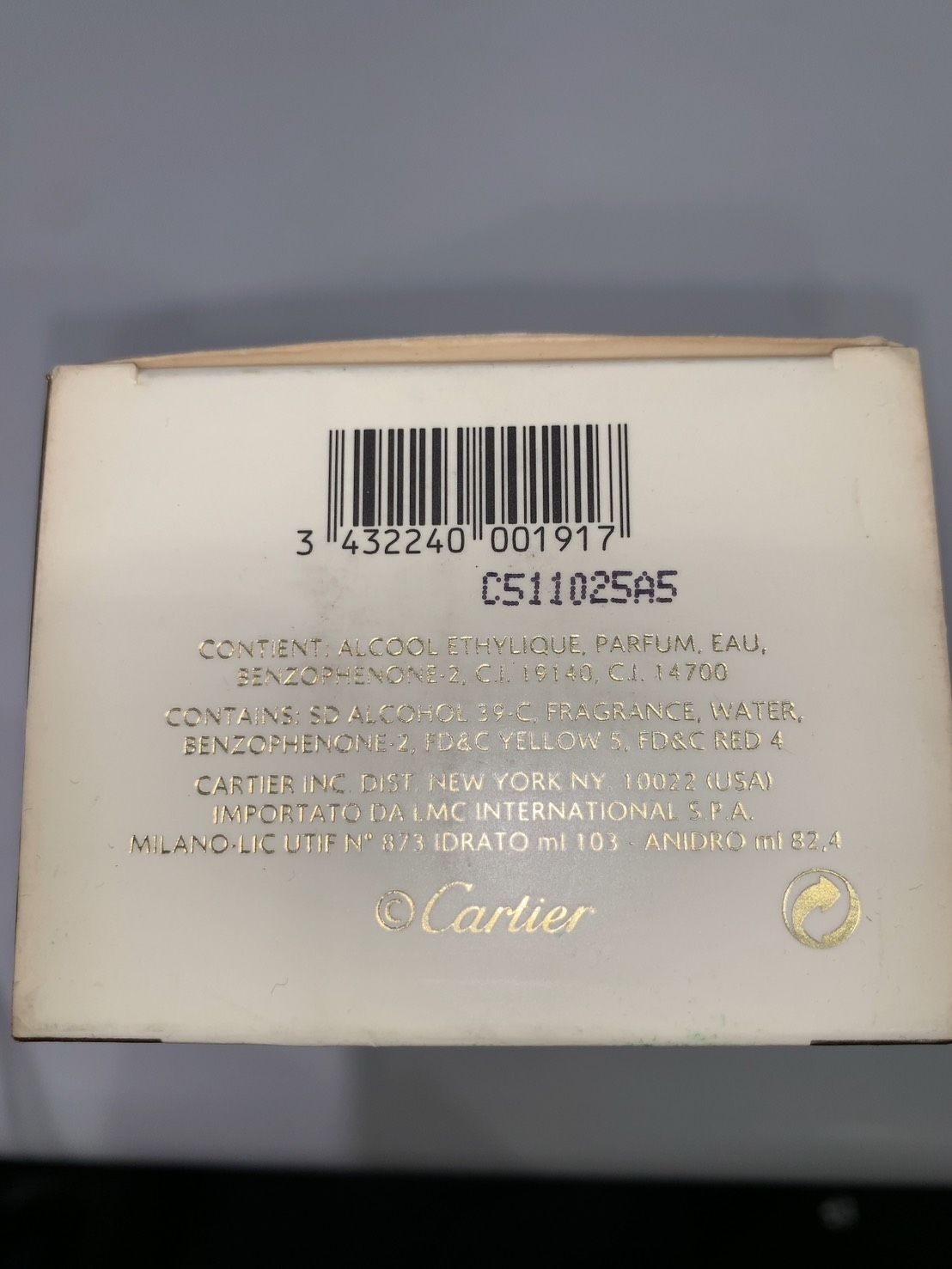 廃盤・希少】カルティエ ソープリティ オードトワレ 100ml ほぼ満量