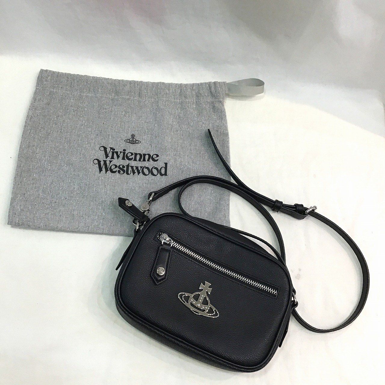 Vivienne Westwood ショルダーバッグ カメラバッグ VEGAN 黒
