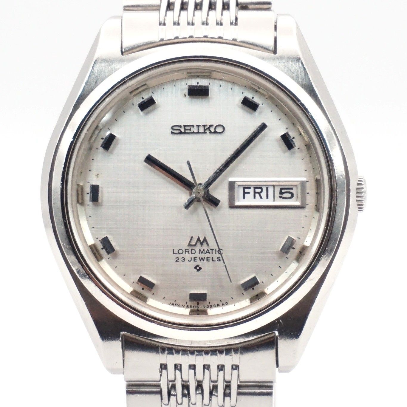 稼働 SEIKO LM セイコー ロードマチック 稼働品 機械式 メンズ腕時計 