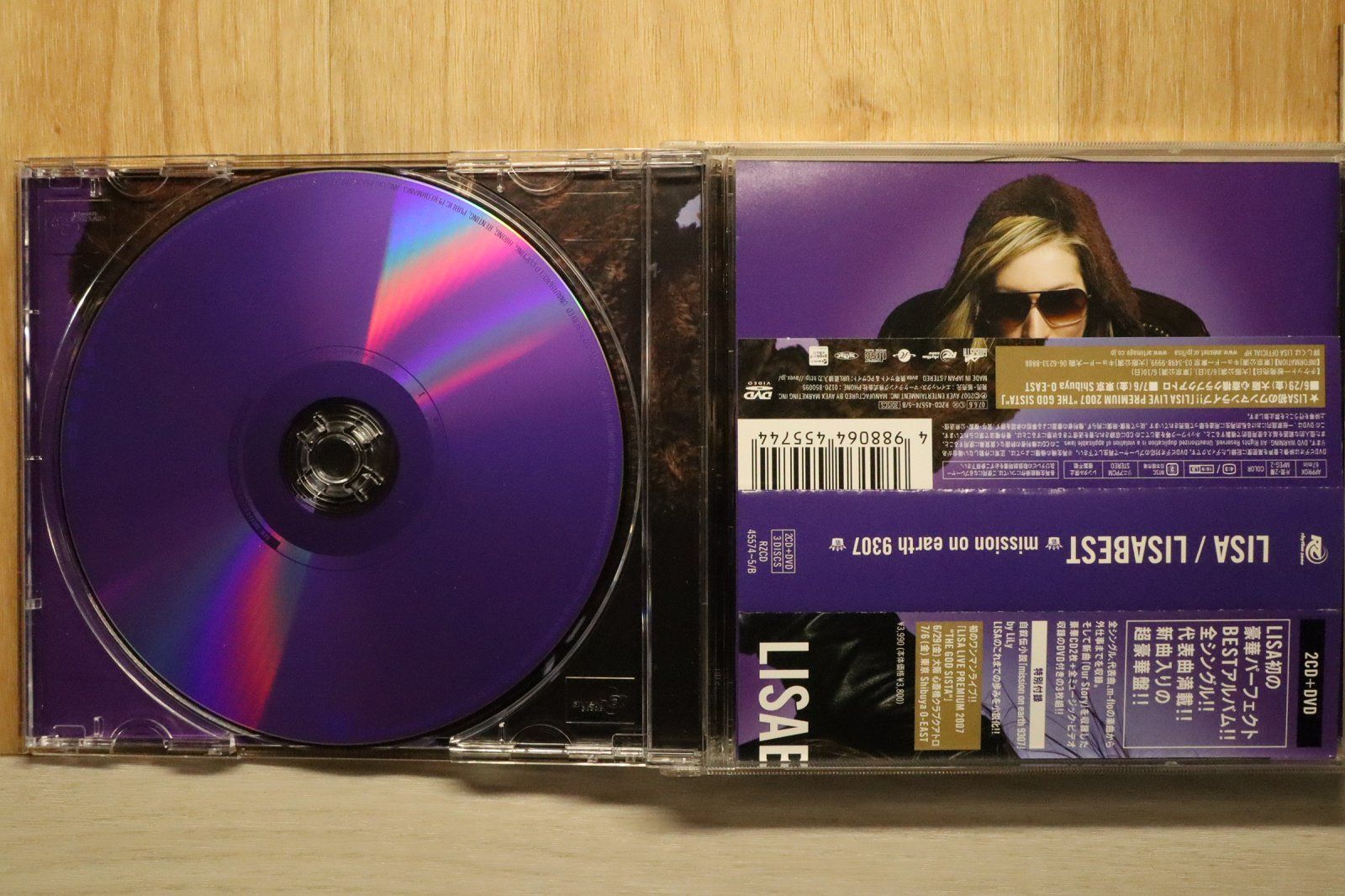 国内盤CD☆リサ/Lisa□ LISABEST-misson on earth 9307-(DVD付