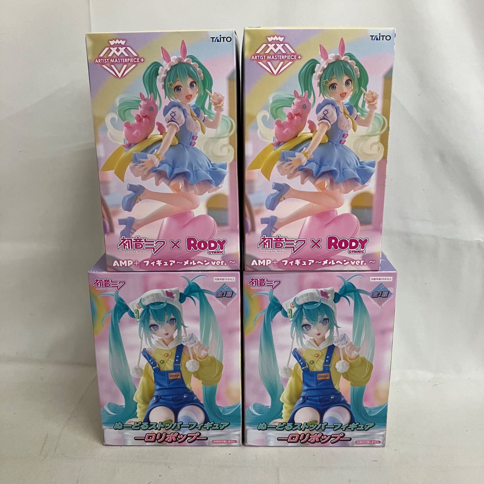 未開封 初音ミク AMP+ 他 メルヘンver. 他 フィギュア 4個セット 
