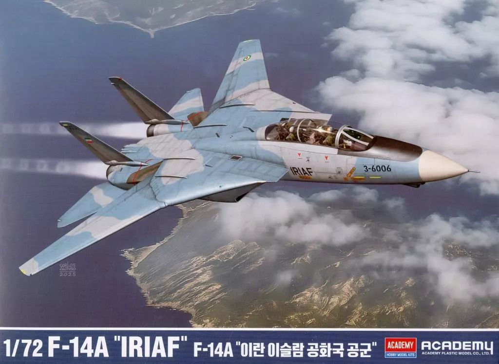 [중고] 프라모델 1/72 F-14A 톰캣 “이란 이슬람 공화국 공군” [12594]