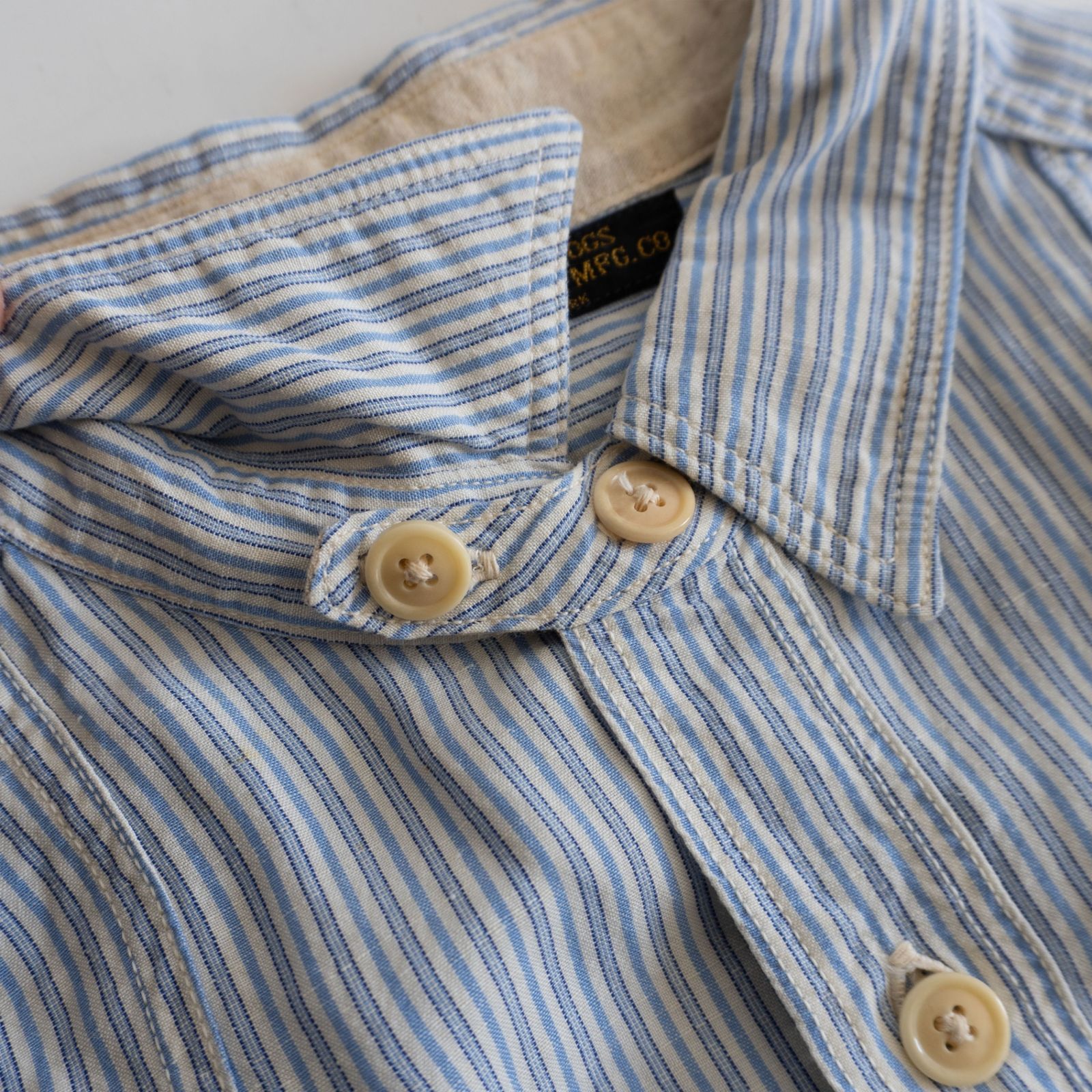 【美品】FREEWHEELERS BUBO SPORT TOGS 【MONTAUK SHIRT】15 レーヨン×リネン シャツ フリーホイーラーズ 26030046 美品】FREEWHEELERS BUBO SPORT TOGS 【MONTAUK SHIRT】15 レーヨン