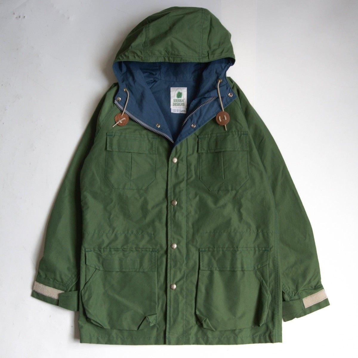 【美品】Sierra Designs 【USA製 60/40クロス マウンテンパーカー】 S グリーン ジャケット シエラデザイン s2602130 美品】Sierra Designs 【USA製 60/40クロス マウンテンパーカー】 S