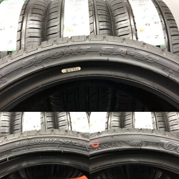 新品】GOODRIDE SPORT SA-37 215/40ZR17 87Y 17インチ 夏タイヤ 4本 20 