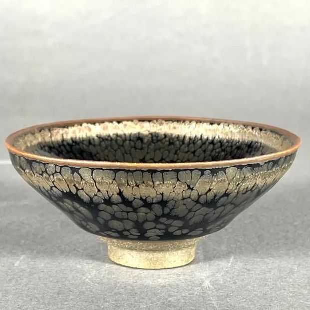 幽玄】鎌田幸二 燿変油滴 酒盃 共箱 酒器 盃 - メルカリ