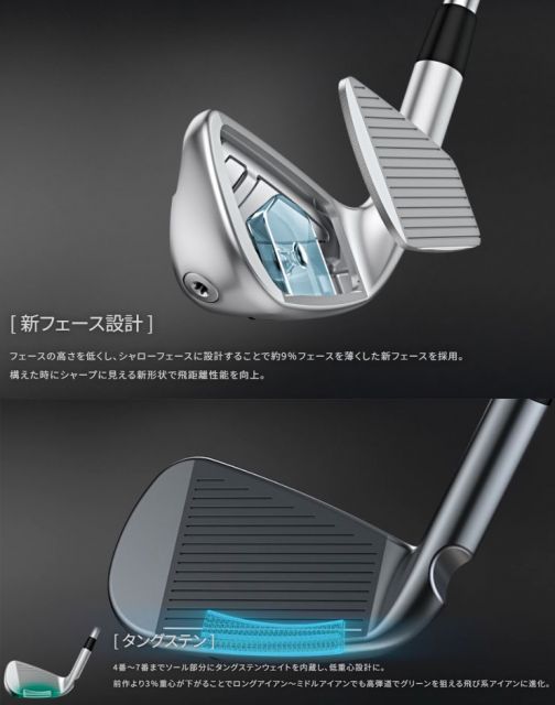 20%OFFクーポン対象／ピン i540 アイアン N.S. PRO Modus3 Tour115