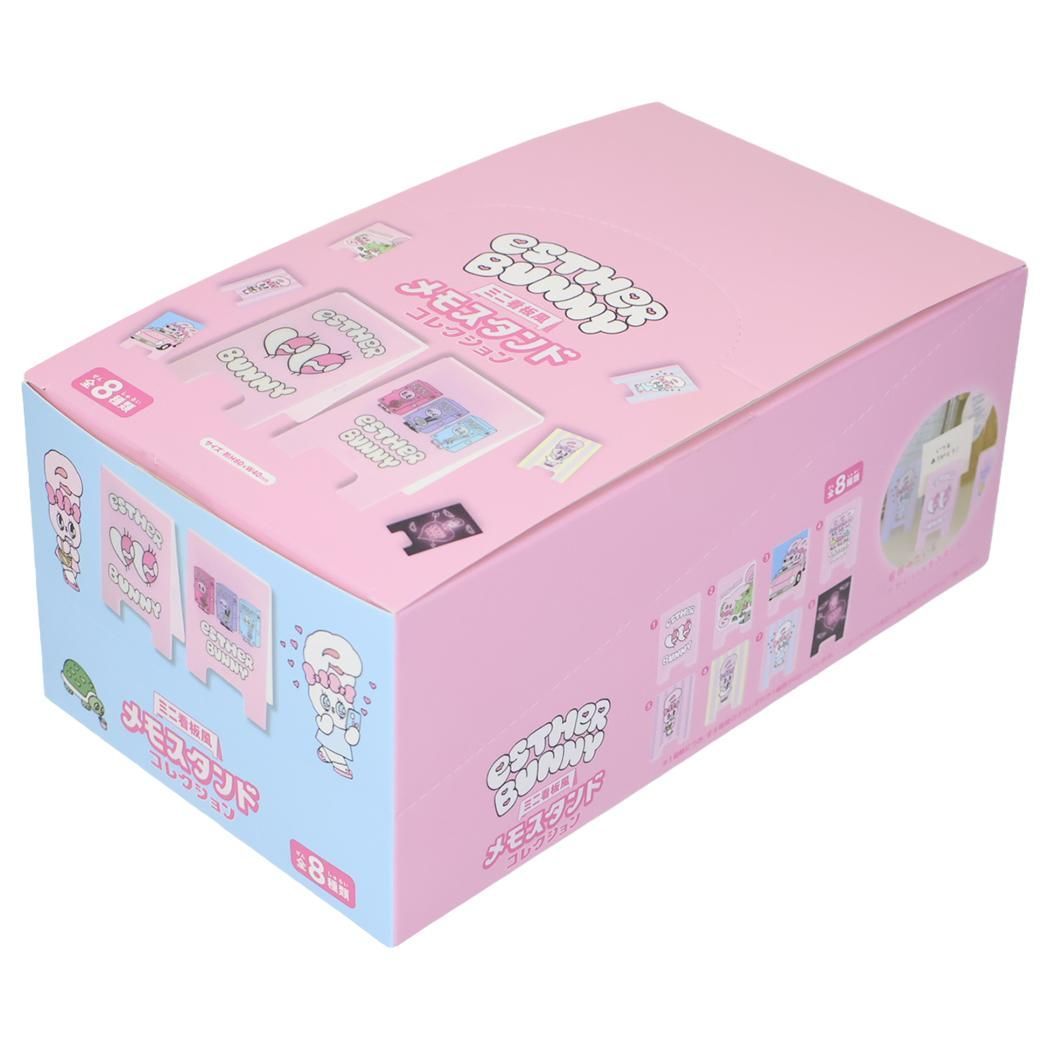 エスターバニー クリップ ミニ看板風 メモスタンドコレクション 全8種 8個入セット Esther Bunny エンスカイ コレクション雑貨 まとめ買い BOX キャラクター グッズ