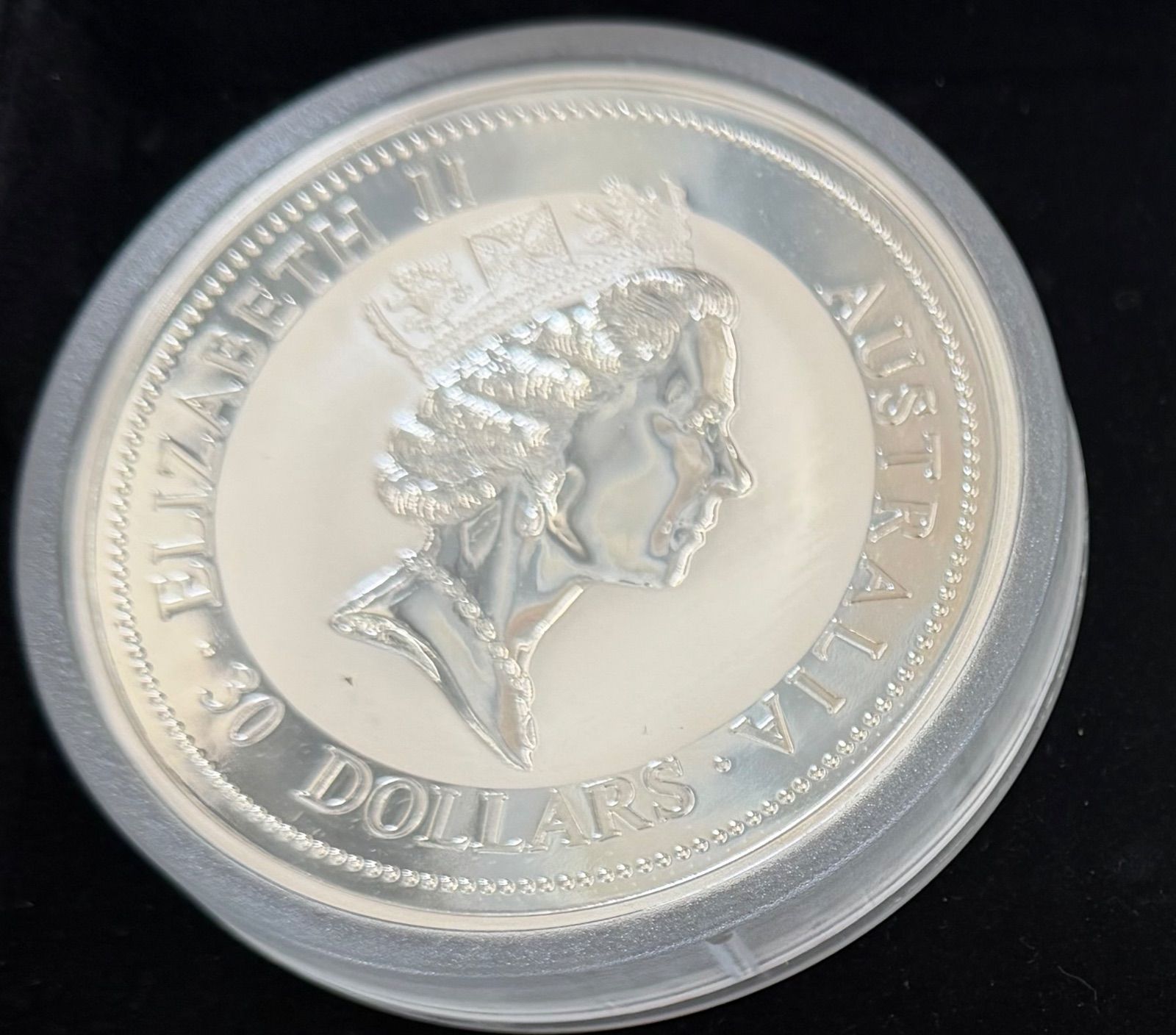 オーストラリア クッカバラ銀貨 1999年 1kg 純銀 999 SILVER パース