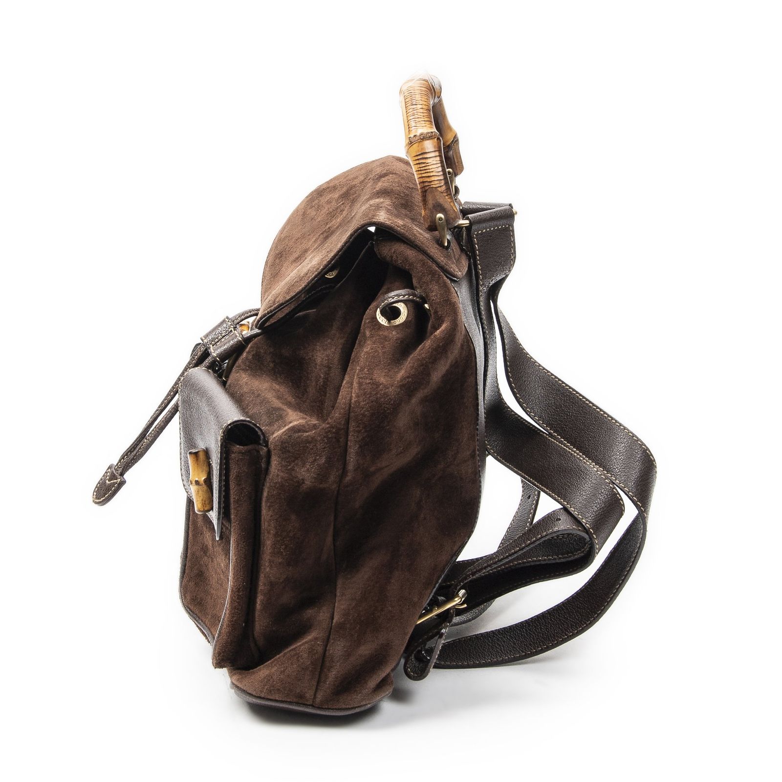 グッチバンブーリュックの通販 [中古] GUCCI グッチラージ
