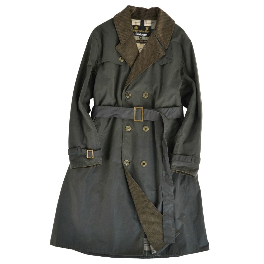 Barbour トレンチコート(チャコール) 美品 バブアー Barbour コート トレンチコート Trench Coat - メルカリ