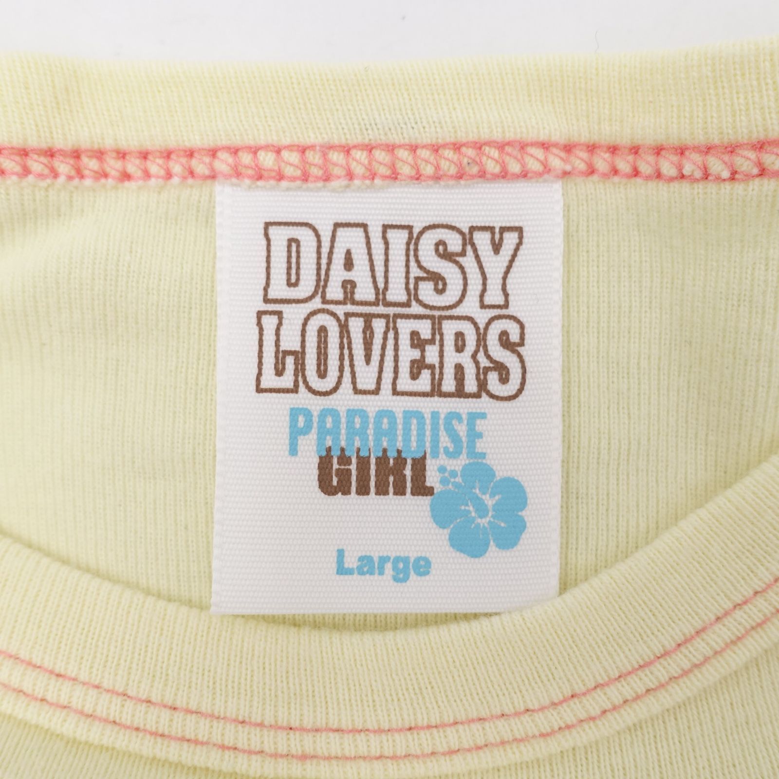 DAISY LOVERS ルッキー ロンT L/160 サイズ レモンイエロー Tシャツ