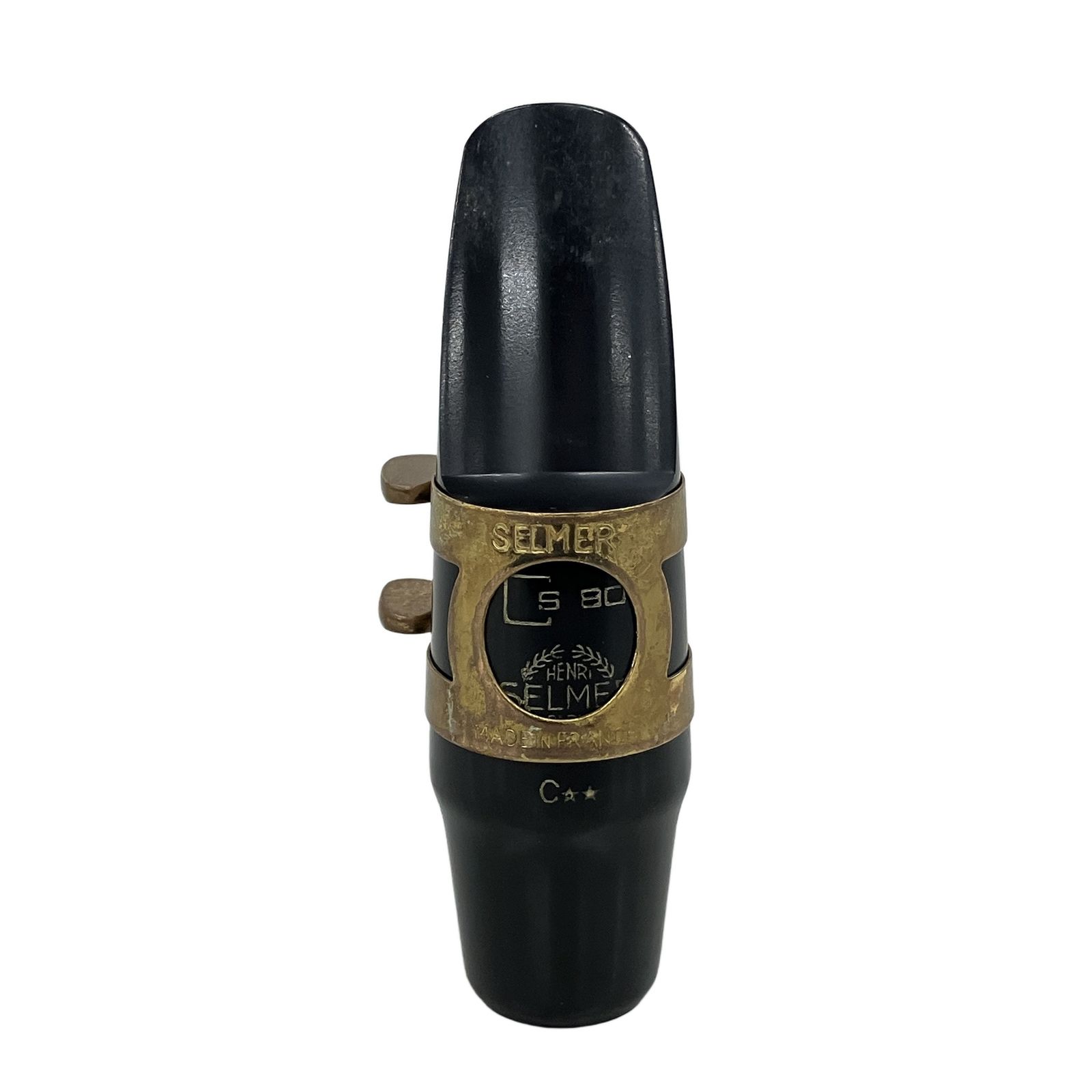 中古 Selmer マウスピース S80C リガチャー ケース付 アルトサックス