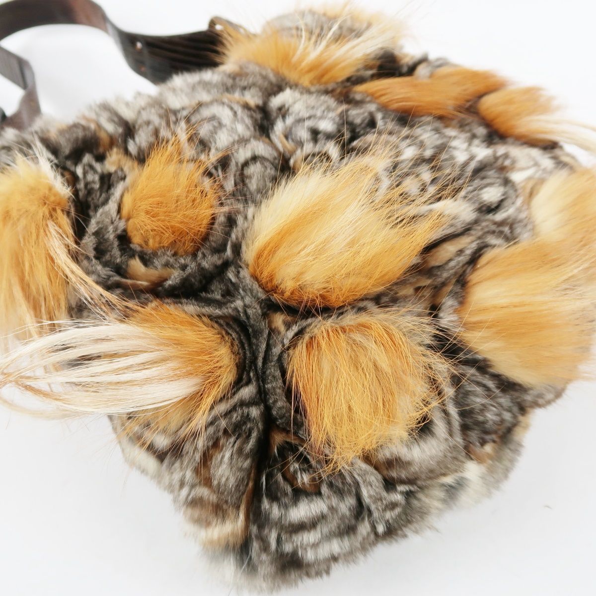 超美品】FENDI フェンディ イタリア製 ファー ショルダーバッグ 