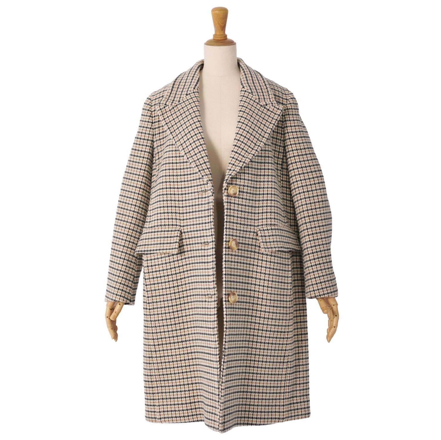 極美品 ステラマッカートニー STELLA McCARTNEY チェスターコート