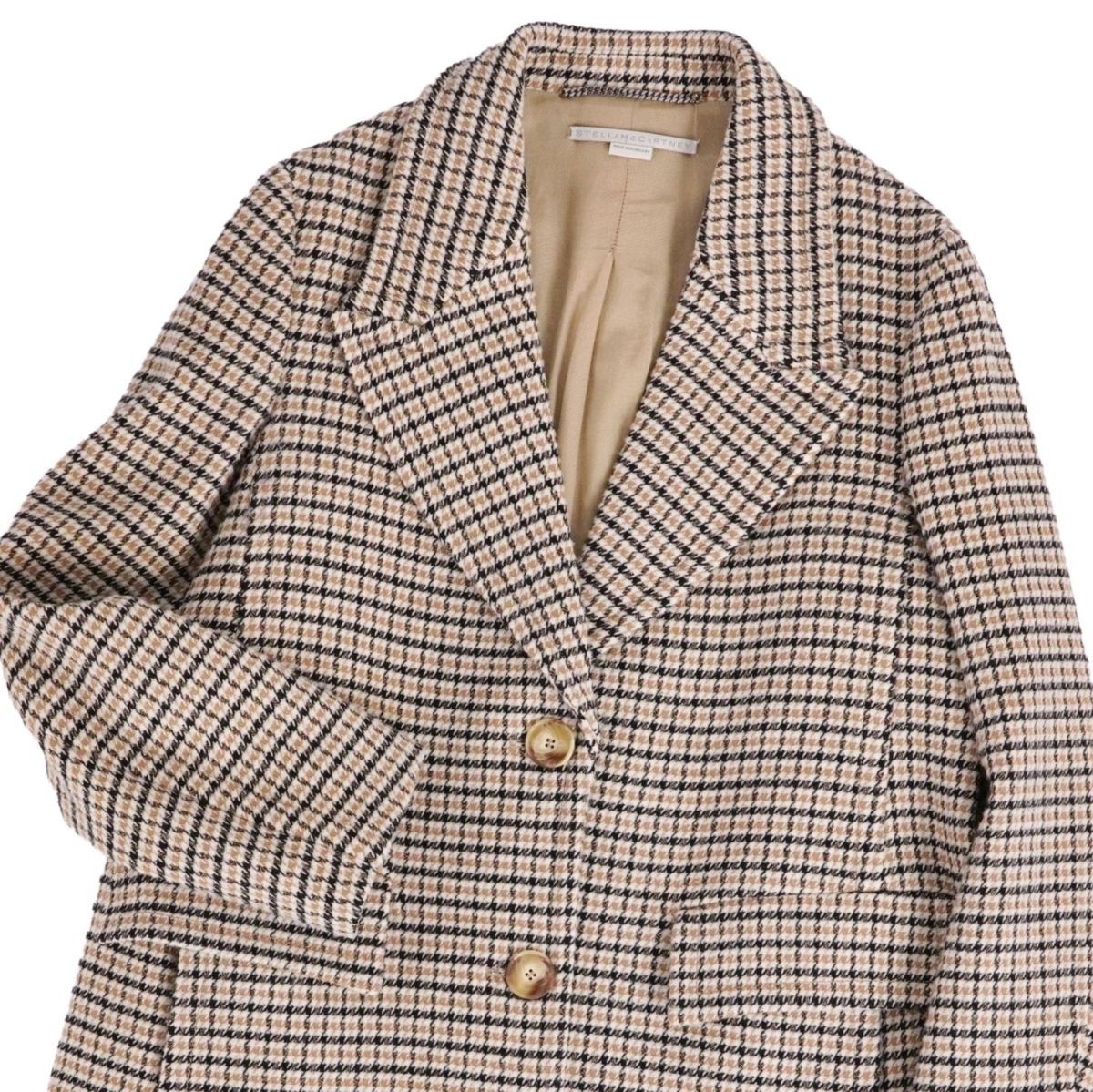 極美品 ステラマッカートニー STELLA McCARTNEY チェスターコート
