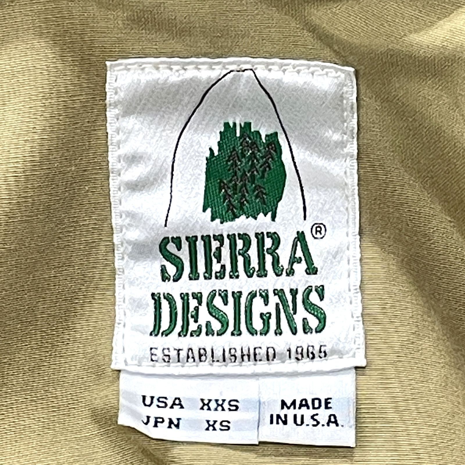 Sierra Designs シエラデザイン【USA製 60/40クロス マウンテン 
