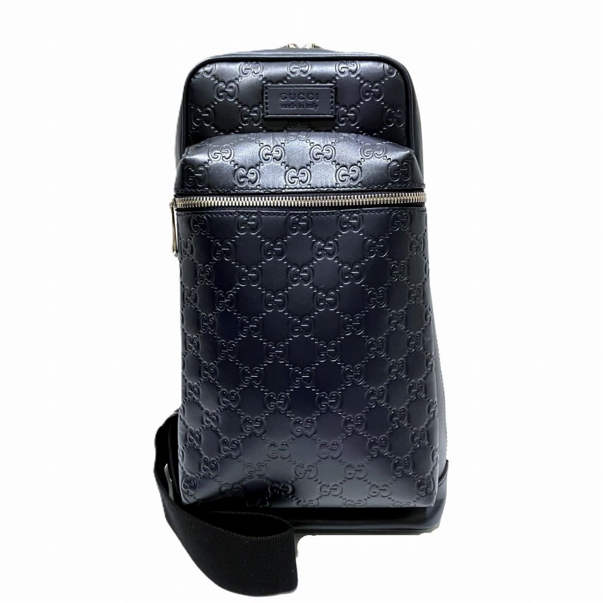 グッチ　ボディバッグ グッチ GUCCI グッチシマ ボディバッグ レザー 450970 メンズ - メルカリ