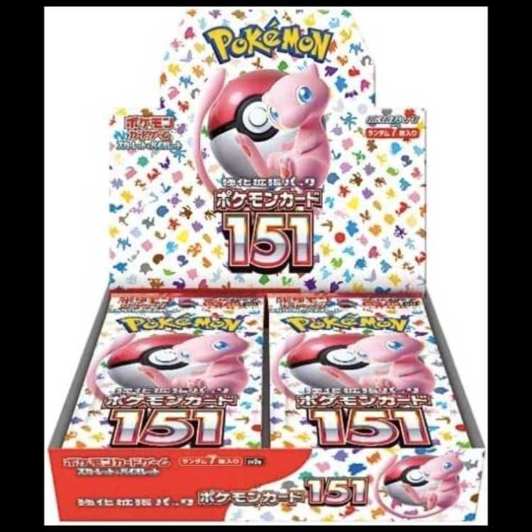 強化拡張パック「ポケモンカード151（イチゴーイチ）」 未開封BOX 1BOX