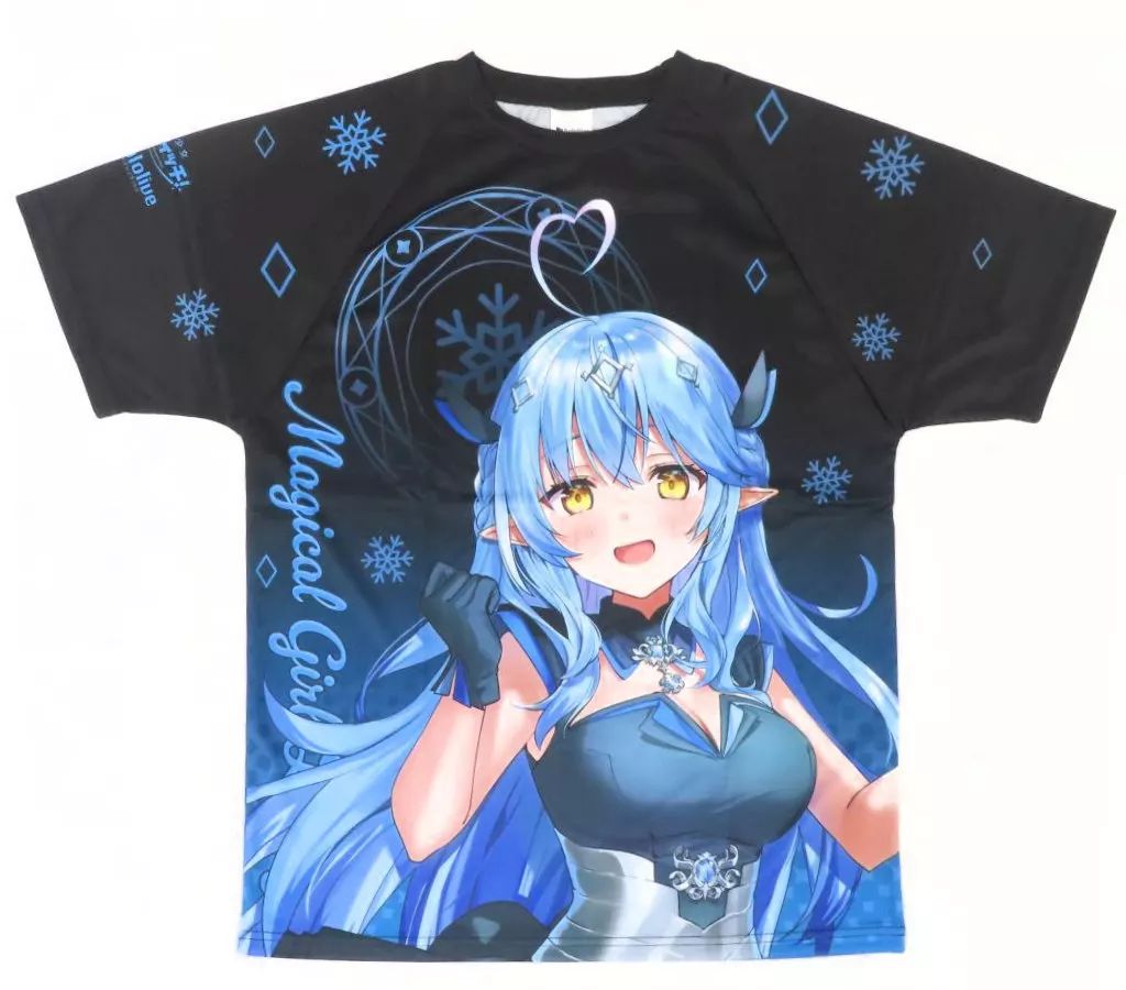 中古】Tシャツ 雪花ラミィ(魔法少女ラミィ) フルグラフィックTシャツ 