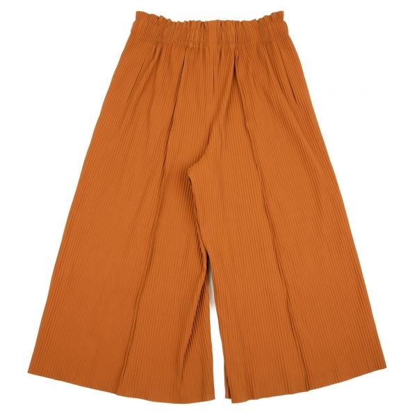 イッセイミヤケ ミーISSEY MIYAKE me ファインニットプリーツガウチョ