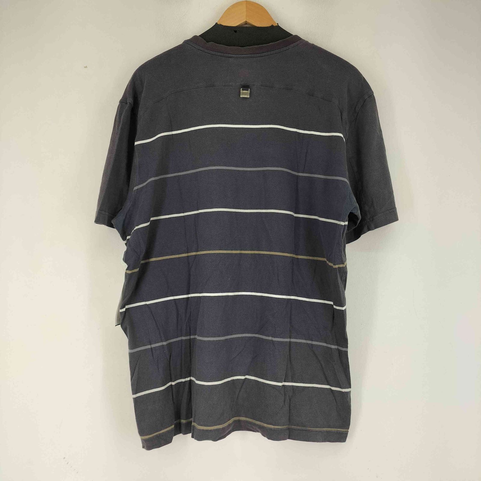 アディダス adidas ボーダー S/S Tシャツ メンズ JPN：XL 