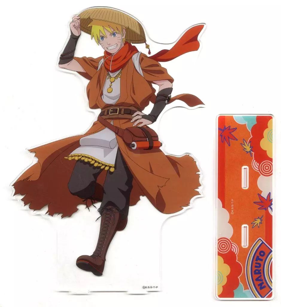アクリルスタンド・アクリルパネル うずまきナルト 旅人 メガアクリルスタンド 「NARUTO-ナルト- 疾風伝」 アニメイトガールズフェスティバル2025グッズ