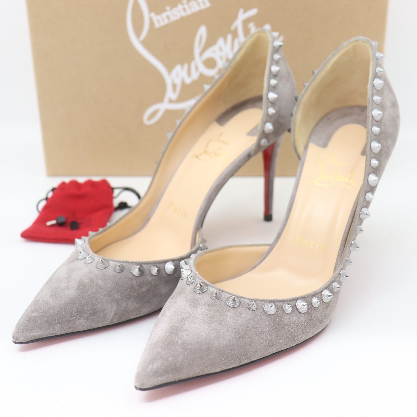 ルブタン スエードパンプス 美品 - Christian Louboutin - 美品 