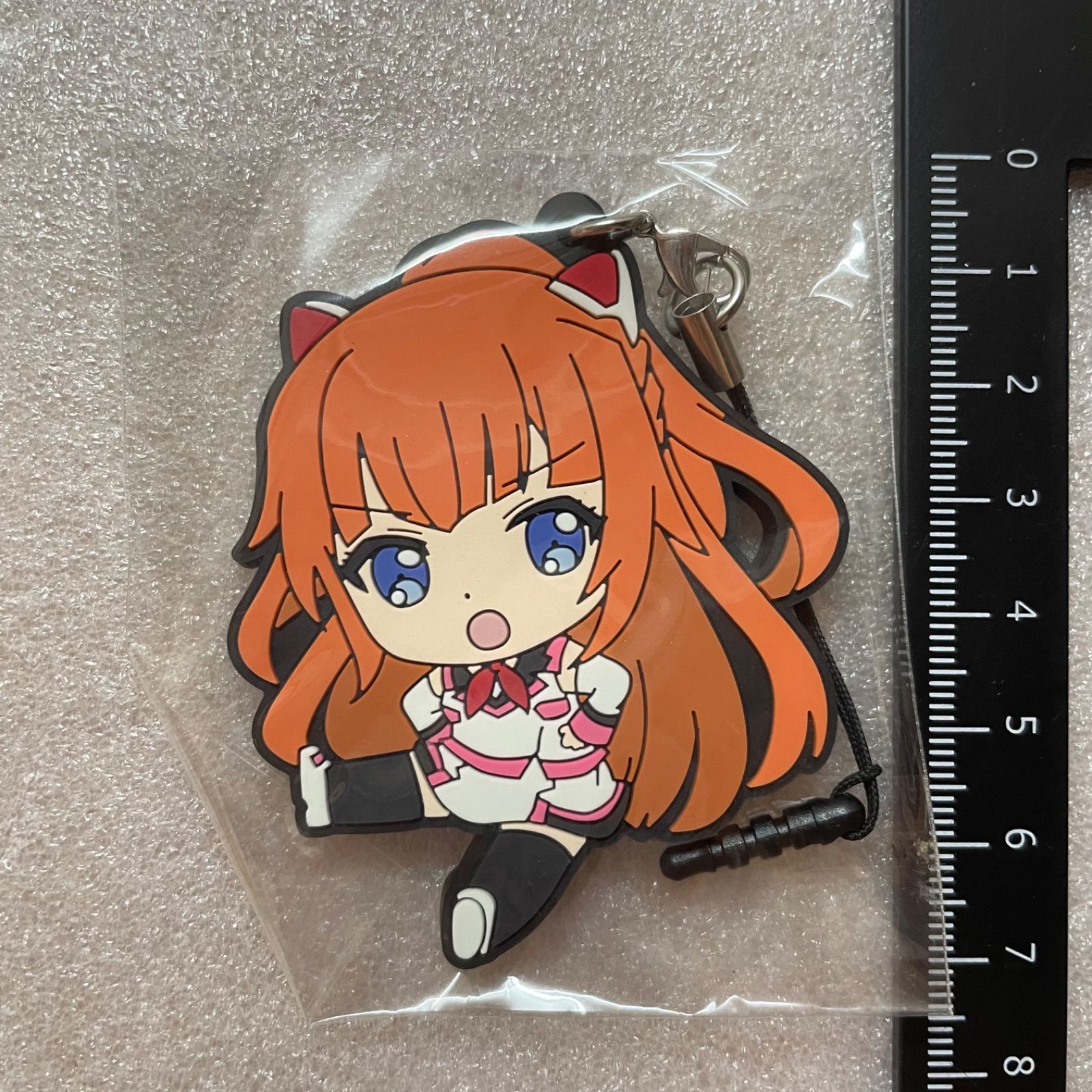 プラスティックメモリーズ ぺたん娘 ラバーストラップ セット # 絹島ミチル プラスティックメモリーズ ぺたん娘 ラバーストラップ 132