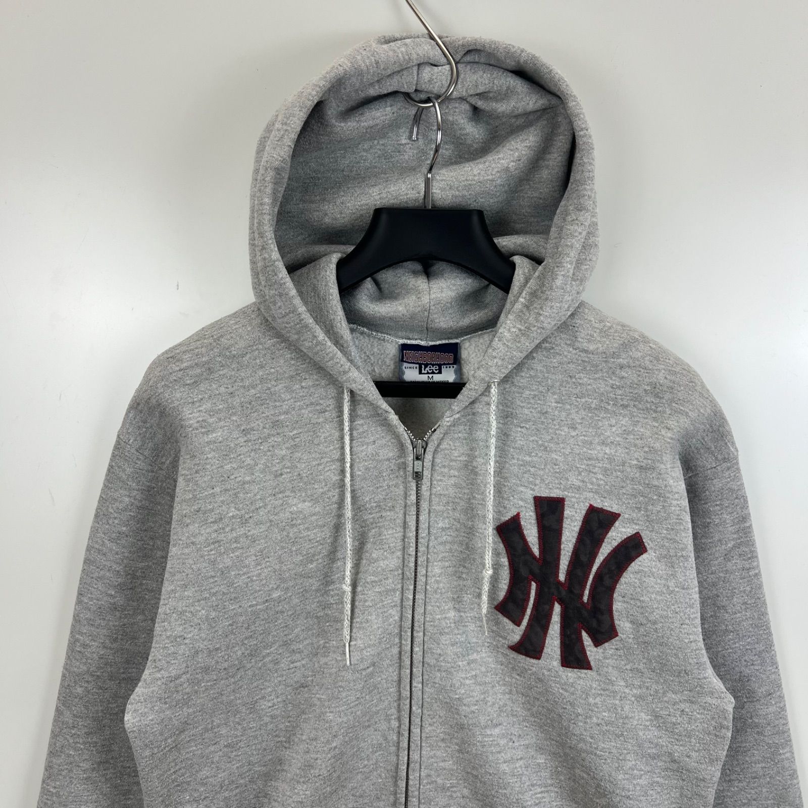 き*ご様 ワケあり NEIGHBORHOOD N.E.R.D ネイバーフッド お NEIGHBORHOOD 90s Lee MEXICO archive NH LOGO zip sweat hoodie M