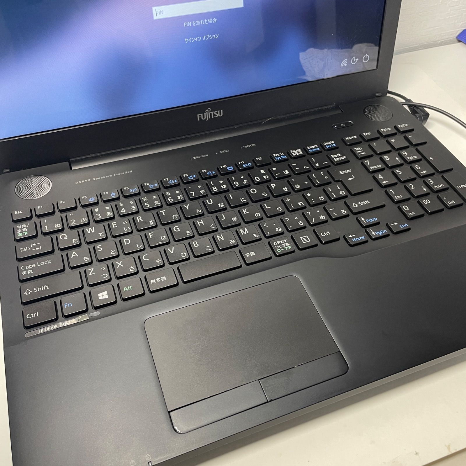動作確認済】富士通 LIFEBOOK AH42/Y 15.6型 Win10 - メルカリ