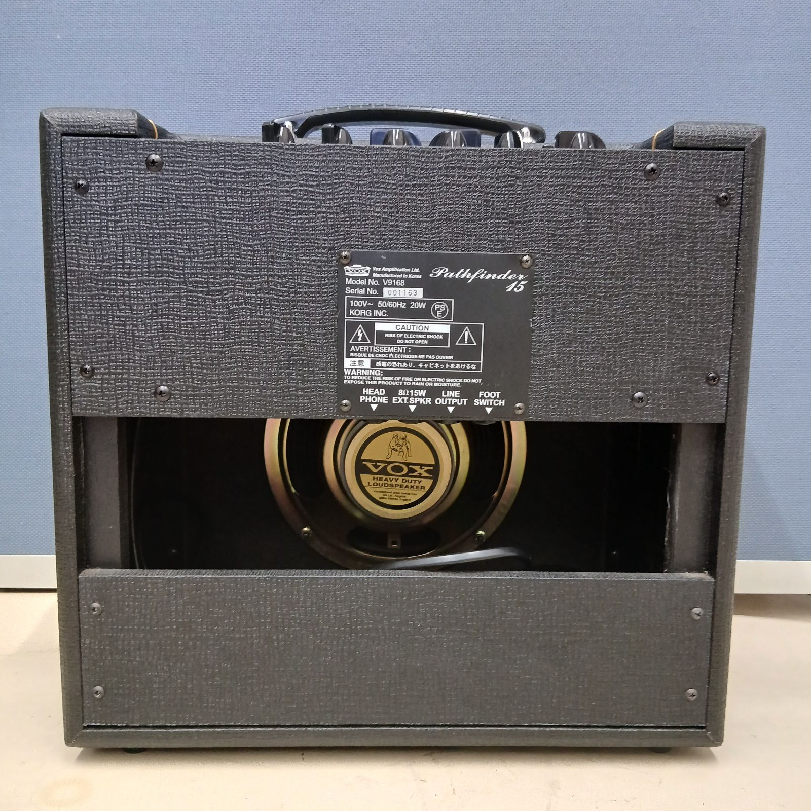 VOX Pathfinder 15 V9168 ギターアンプ Bluetooth機能搭載 - メルカリ