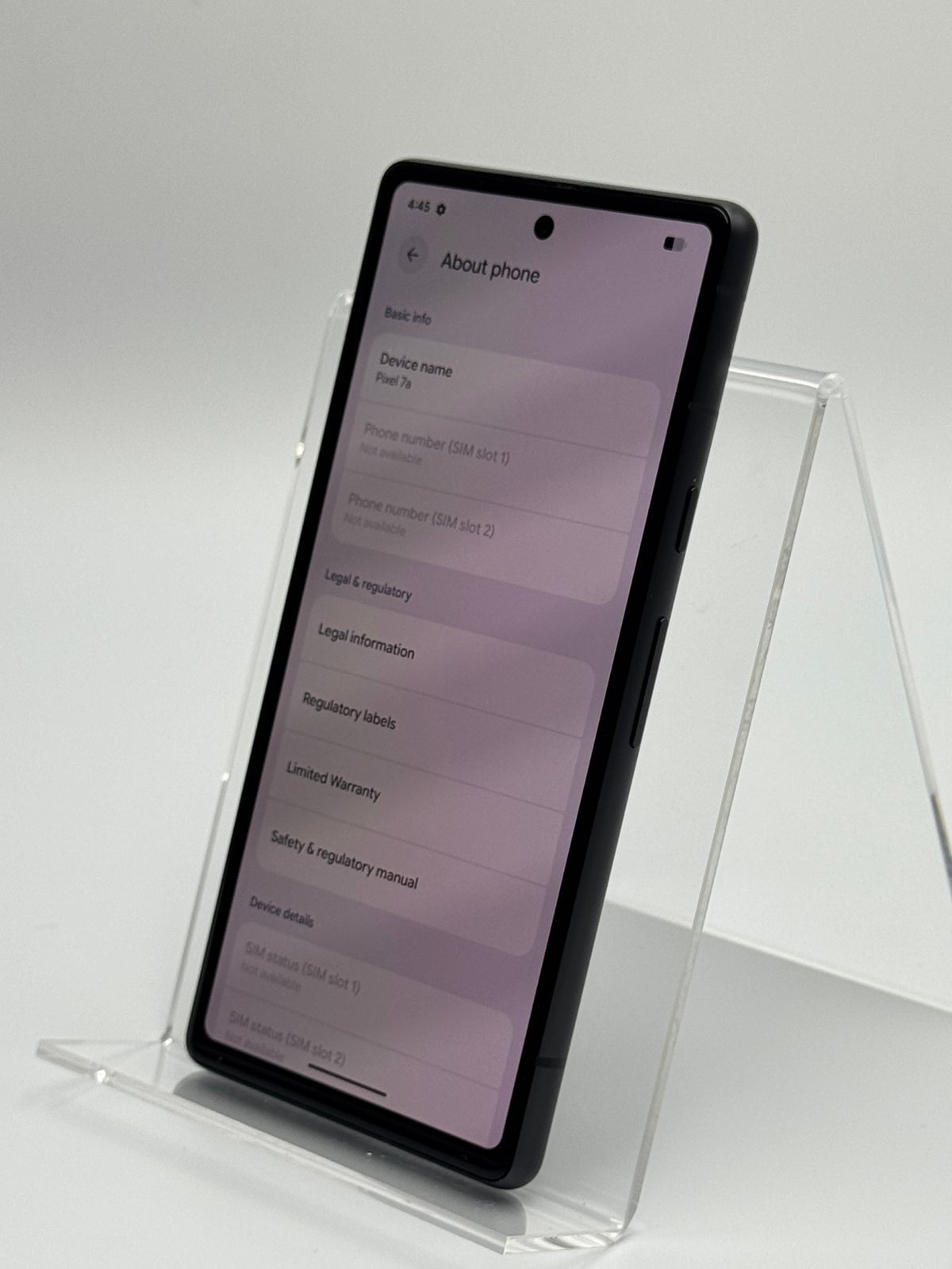 中古B】Google Pixel 7a 128GB Charcoal SIMフリー - メルカリ
