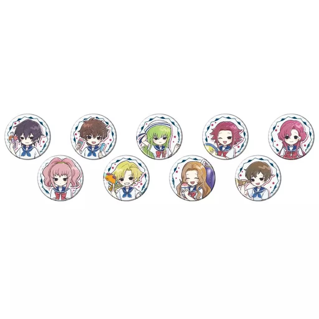 新品】バッジ・ビンズ 【ボックス】コードギアス 反逆のルルーシュ 缶