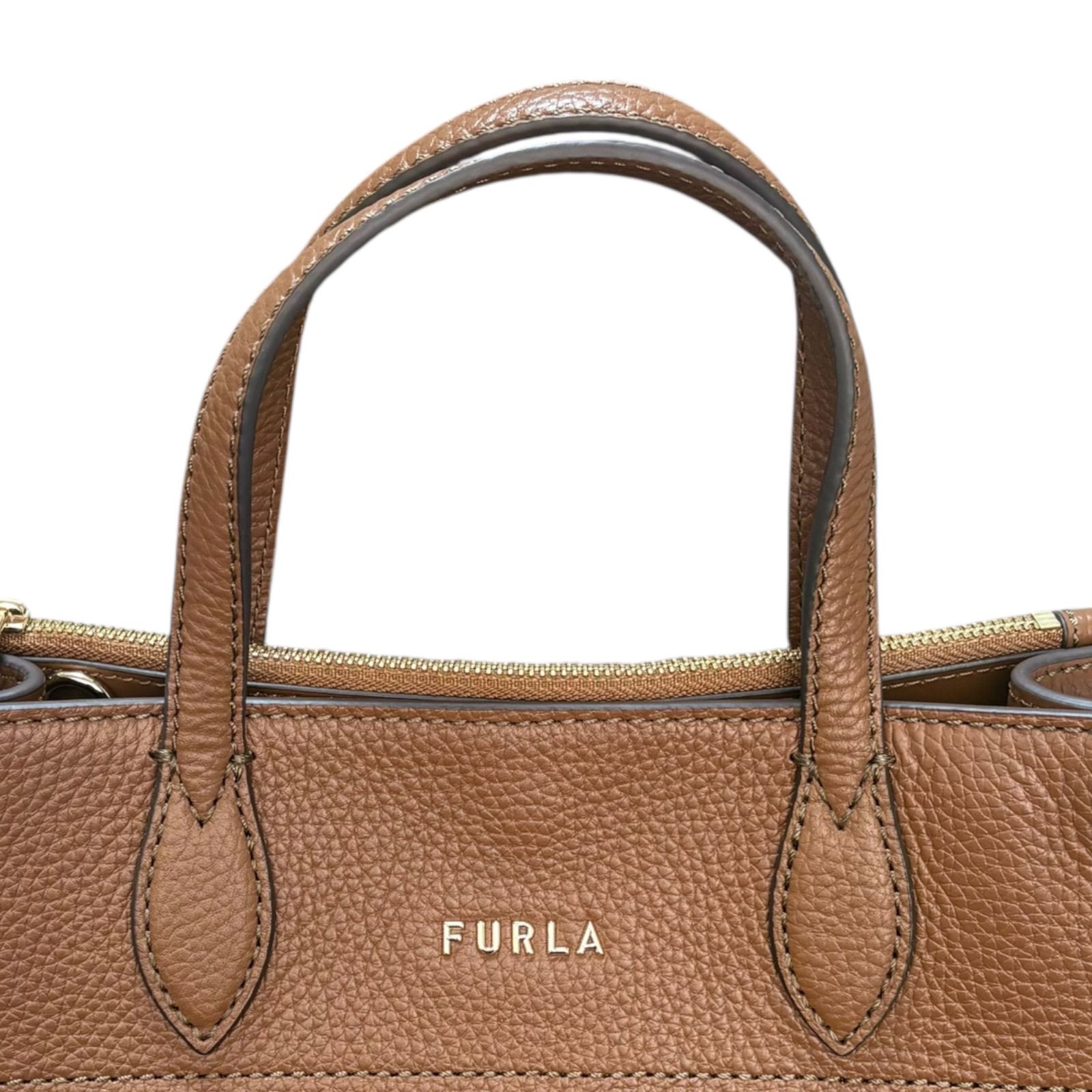 未使用級 極美品 フルラ FURLA 2way ショルダーバッグ トートバッグ 