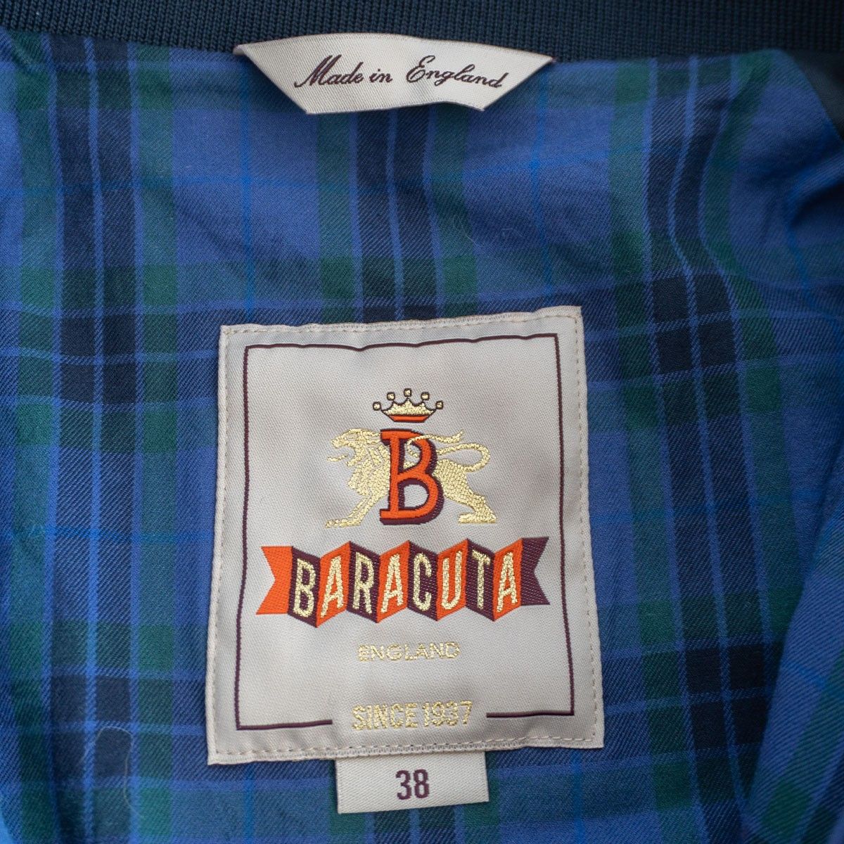 美品/BEAMS+別注】 BARACUTA 【G9 スウィングトップ ハリントン
