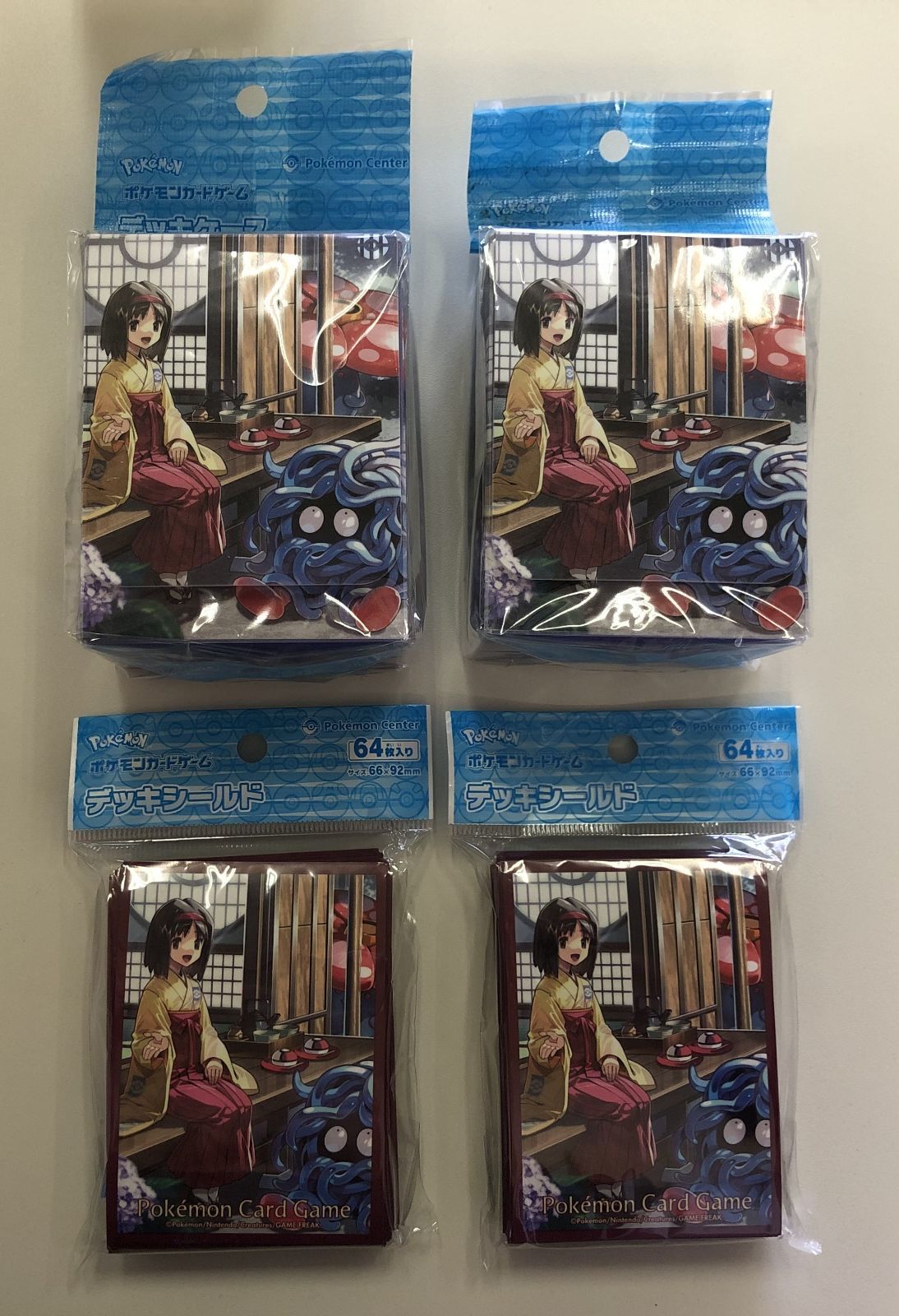 ポケモンカードゲーム デッキケース デッキシールド エリカの休日 未