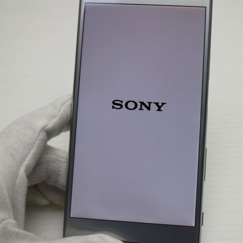 超美品 SO-01J Xperia XZ プラチナム（シルバー） 即日発送 スマホ