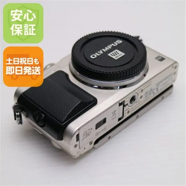 中古E-PL5 シルバーボディ即日発送デジ1 OLYMPUS デジタルカメラ本体