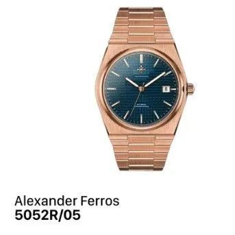  正規品ー ー未開封 Alexander Ferros 5052R-DT-05 上質素材 自動巻き時計 腕時計(アナログ)