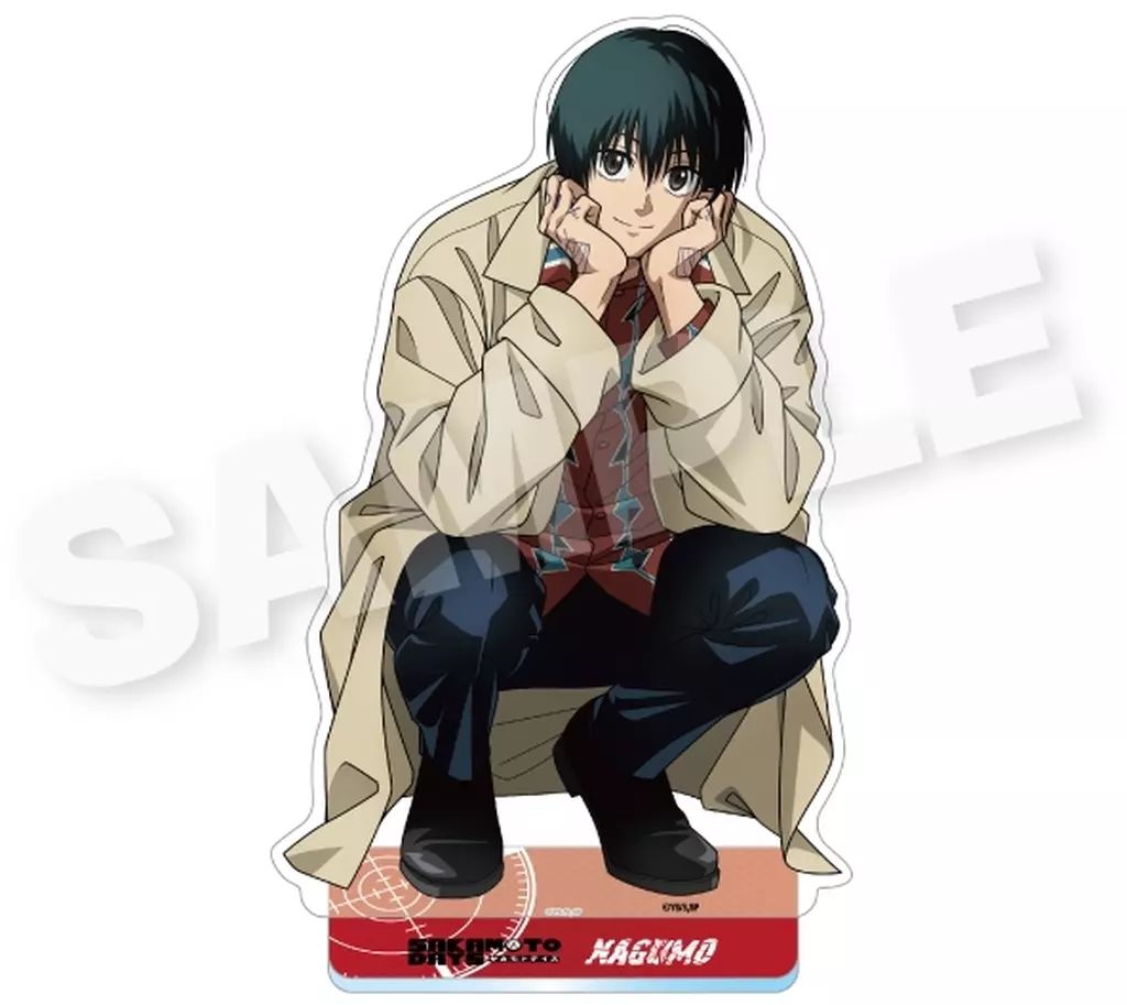 SAKAMOTO DAYS しゃがみこみ　アクリルスタンド　ステッカー　南雲 新品】アクリルスタンド・アクリルパネル 南雲 BIGアクリルスタンド