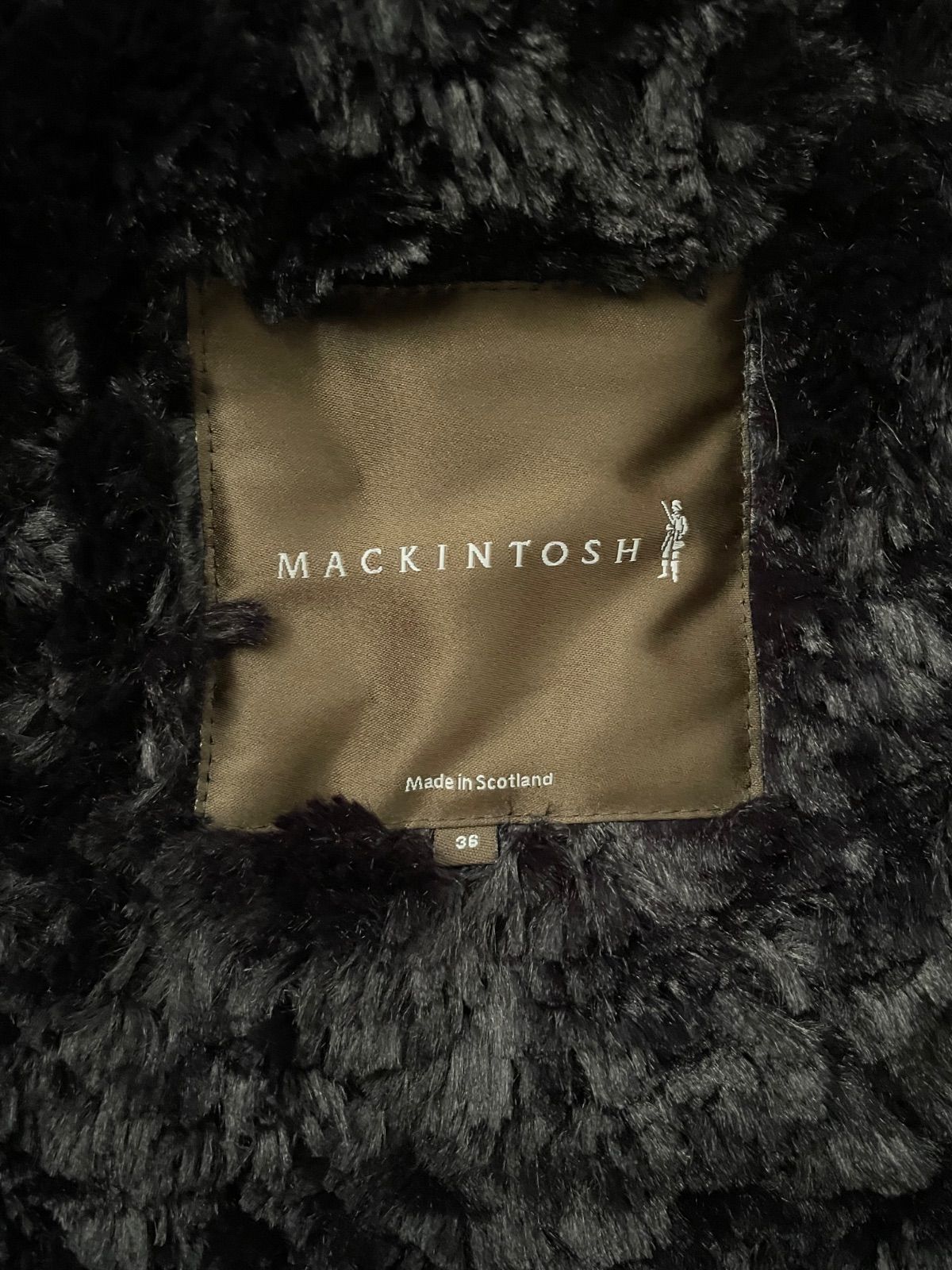 定番/美品】マッキントッシュ スコットランド製 グランジ キルティング