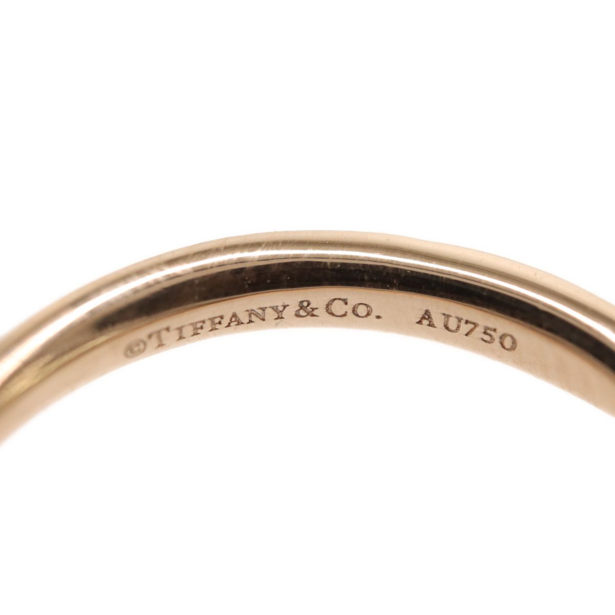 Tiffany & Co. 18金ローズゴールドリング AU750 TIFFANY & CO. Tiffany ティファニー AU750RG K18 18金ローズゴールド
