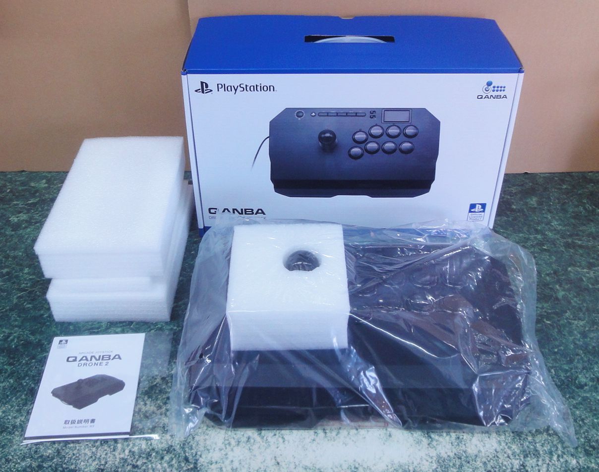 PS5 PS4 PC用 Qanba Drone 2 アーケード ジョイスティック N3 レバー